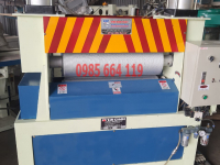máy ép vân cước gỗ tự nhiên khổ 700mm