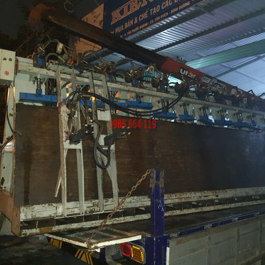 máy ghép cảo thủy lực chữ A
