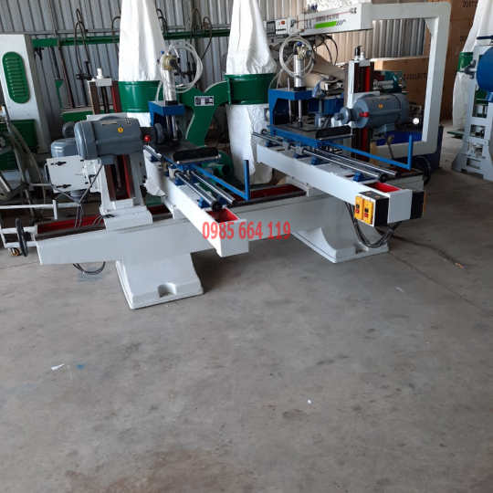 máy cắt phay 2 đầu 2 bàn 