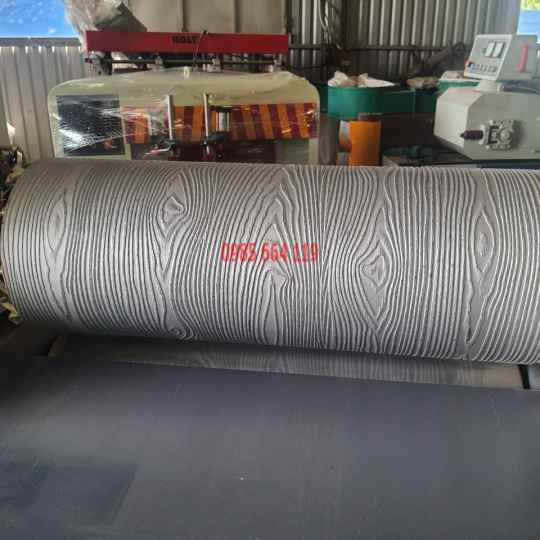máy ép vân gỗ tự nhiên (kdp)