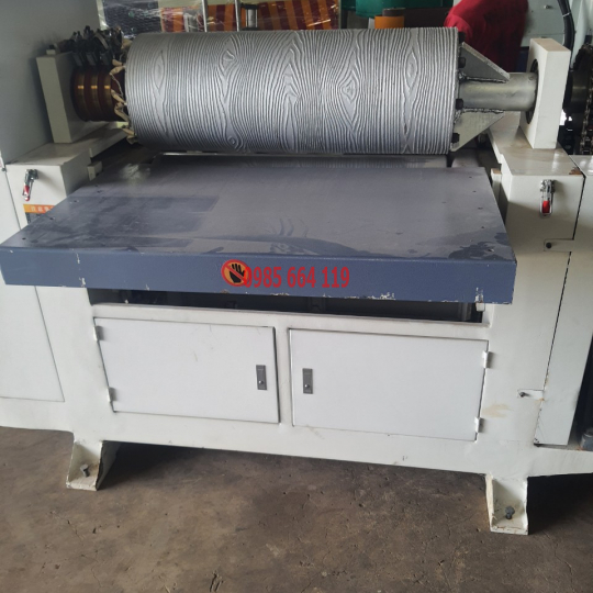 máy ép vân gỗ tự nhiên (kdp)