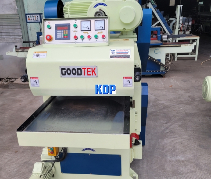 máy bào 2 mặt dao xoắn good tek - máy bào