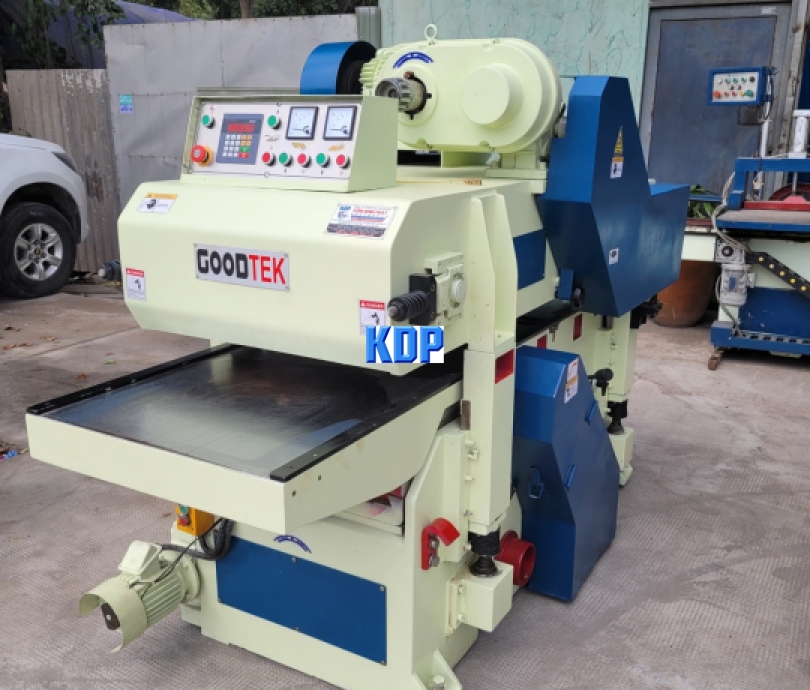 máy bào 2 mặt dao xoắn good tek - máy bào
