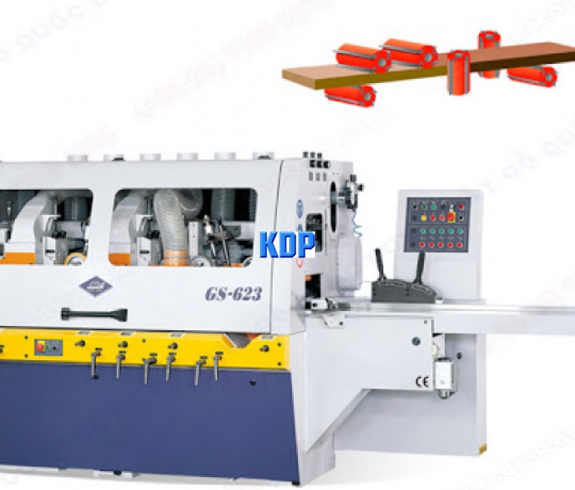 máy bào 4 mặt - máy gỗ đồng nai