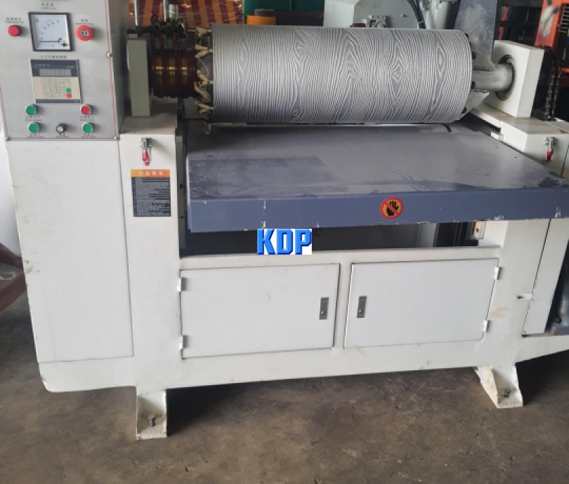 máy ép vân gỗ tự nhiên (kdp)