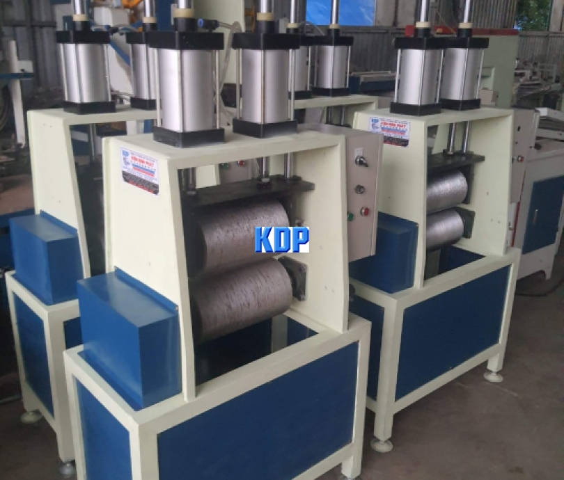 máy ép vân gỗ KDP