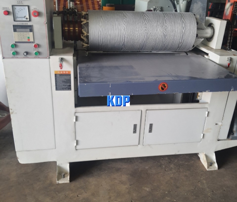 máy ép vân gỗ tự nhiên (kdp)