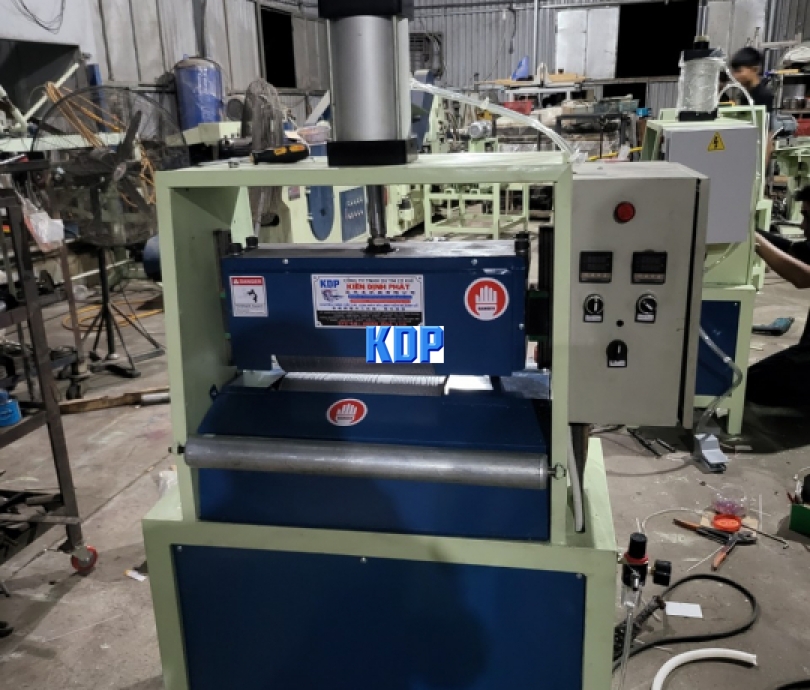 máy ép vân gỗ sồi, okan,otim