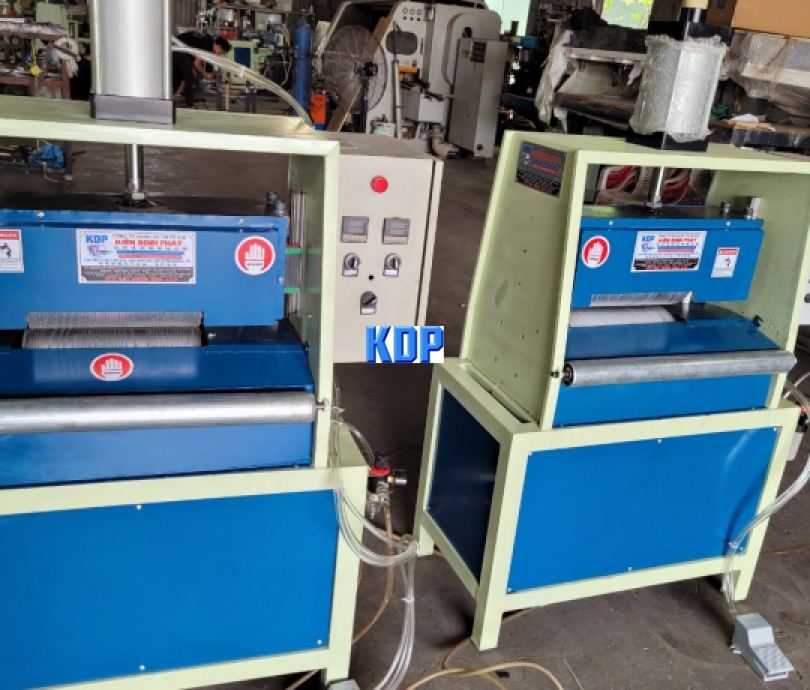 máy ép vân gỗ tự nhiên đồng nai