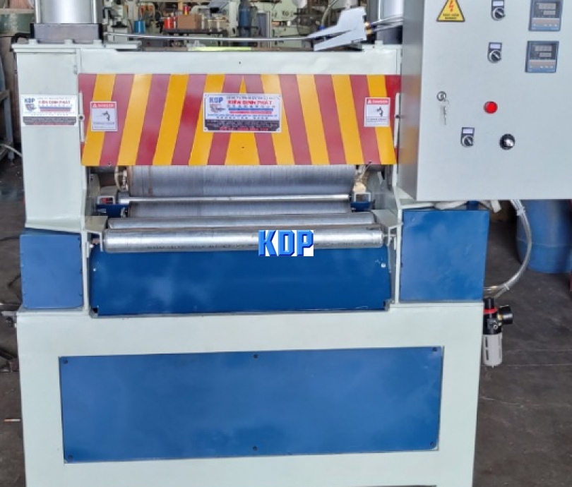 máy ép cước 600mm, 2 mặt có gia nhiệt