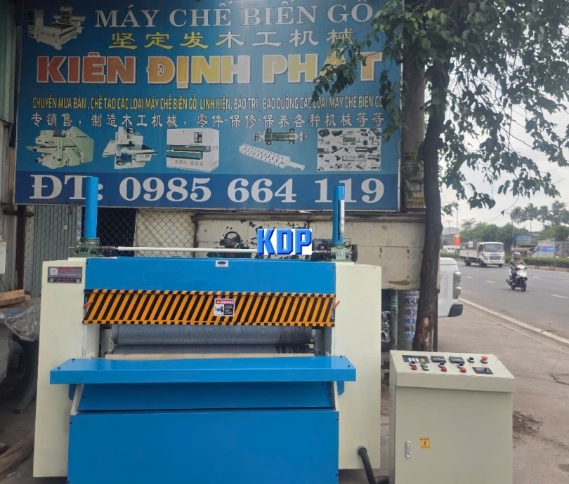 MÁY ÉP VÂN GỖ 2 MẶT 1300 - MÁY CHẾ BIẾN GỖ